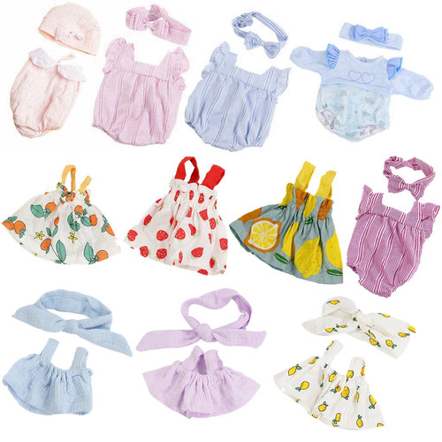 Reborn dress vest dolls outfit - dress,
