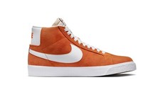 Nike SB ZOOM BLAZER MID Safety Orange White Sneaker 864349-800 (878) Men's Shoes