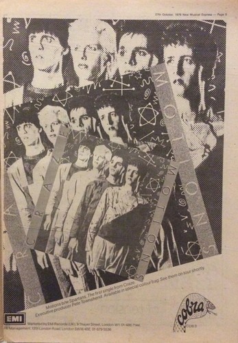 Craze original press poster - original,