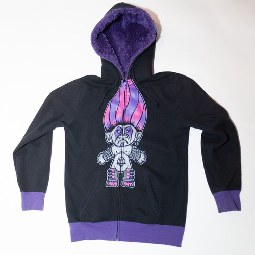 Iron fist gnartroll fur - gnartroll, hood