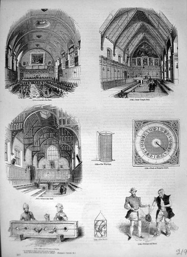 Antique old print - old, c1890