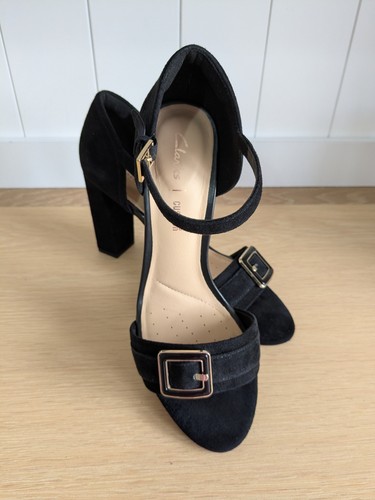 Clarks block heeled sandals - block,