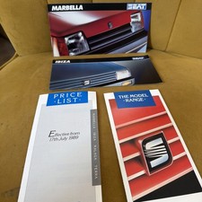 SEAT Vintage Car Brochure