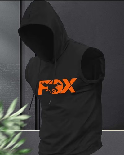 Men sleeveless hoodie - men's,