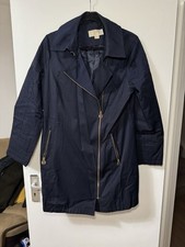 Michael Kors Navy Coat L Gold