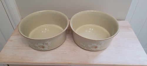 Denby daybreak souffle - x2,