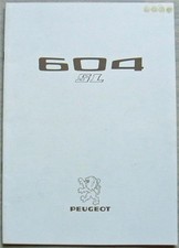 PEUGEOT 604 SL Car Sales