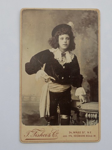 Cdv victorian boy dressed - cdv, of