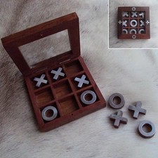 Hand Crafted - Wooden Tic Tac