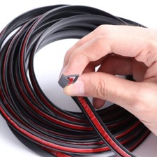1Pc 5M T Rubber Car Door Seal