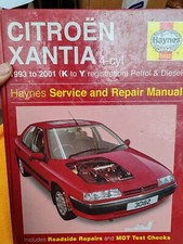 Citroen Xantia Petrol & Diesel 1993-2001 Haynes Workshop Manual Hardback No 3082