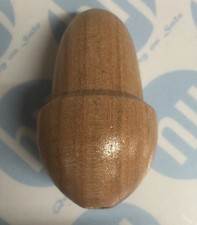Large Wooden Acorn Light