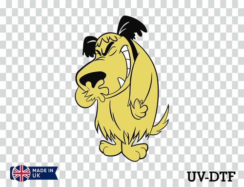 Muttley dtf sticker glass - sticker,