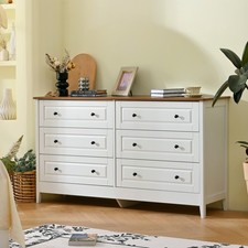 6 Drawer Dresser W Wide Drawer