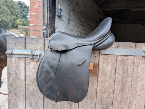 Leather saddle - gp,