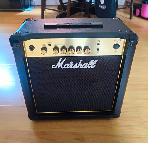 Marshall mg15cf 40watt solid - marshall,