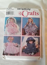 Simplicity 16 Pc Doll
