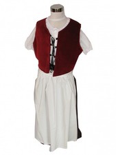Ladies Tudor Medieval Costume