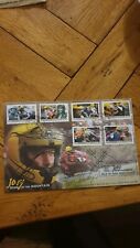 Joey Dunlop 1st Day Cover Signed by 4  TT IOM Fogarty Hislop Dunlop McGuinness