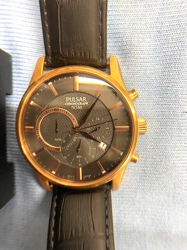 Pulsar mens watch rose - (, )