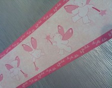 Fairy Bears Pink Wallpaper