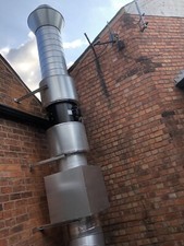 450 500 S&P Contra Turbo Prop Twin Fan Extractor Soler & Palau Kitchen TCBBx2 TP