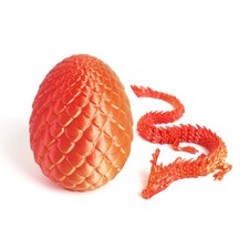 3D Printed Dragon in Egg