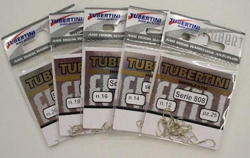 Tubertini barbless hooks - tubertini,