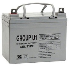 UPG 12V 32AH U1 GEL BATTERY