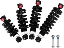 ZTZ MTB Rear Shock Absorber,Coil+Oil Shock Absorber Adjustable Damping Hydraulic