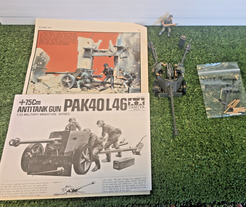 Vintage built painted tamiya - &,