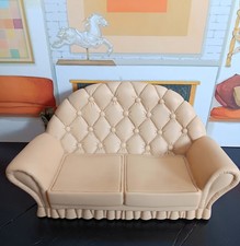 Pedigree Sindy Beige Cream Sofa Vintage. Excellent Condition. 1980s