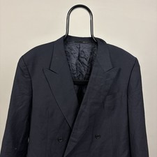 Burberry Black Tailored Wool