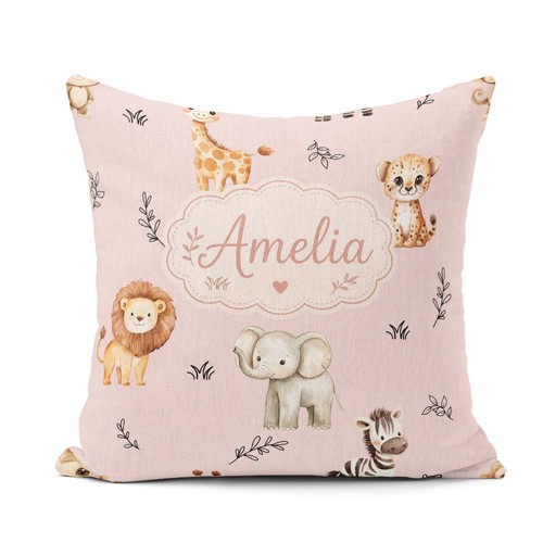 Cushion throw pillow safari - throw,