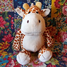 CUDDLE ME FRIENDS 14" GIRAFFE SOFT TOY PLUSH COMFORTER SAFARI ANIMAL TESCO