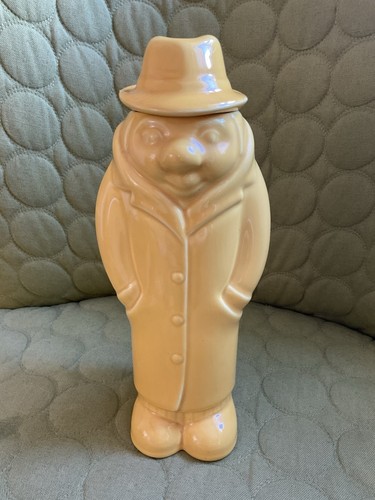 Vintage rain coat man vase - man,