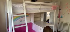 Stompa bed with desk and - bed,