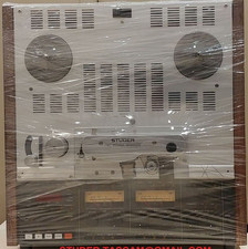 NEW CONDITION SOLID WOOD SIDE PANELS STUDER A807 MK2 VU PRO SERVICED 2025 WOW 