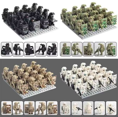 Custom lego swat military - swat, army
