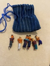 Guatemalan worry dolls set - worry, of