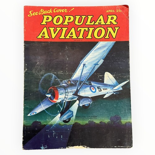 Popular aviation april 1937 - aviation,
