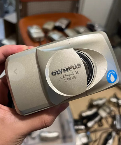 Olympus mju zoom - zoom, stylus