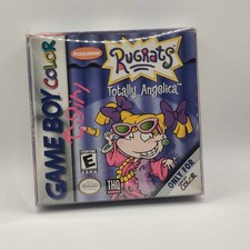 Rugrats: Totally Angelica (Nintendo Game Boy Color) – CiB - Authentic - USA 