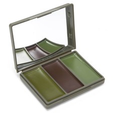 Camtech Cam Cream Army Face Paint Tropical Woodland Military Camouflage Mirror