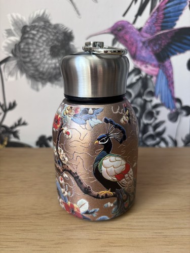 Peacock insulated water bottle - peacock,