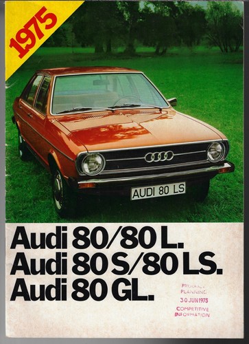 Audi saloon 1974 - saloon, &