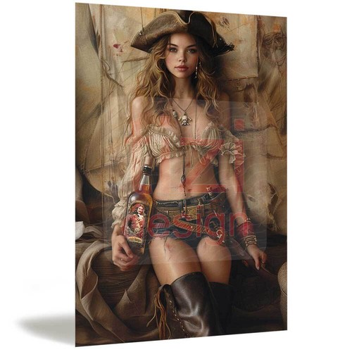 Metal tin plaque signs man - metal,