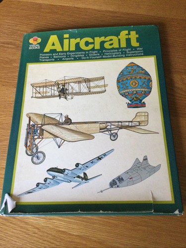 Vintage aircraft visual book - vintage,