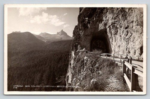 Vintage dolomites italy - dolomites,
