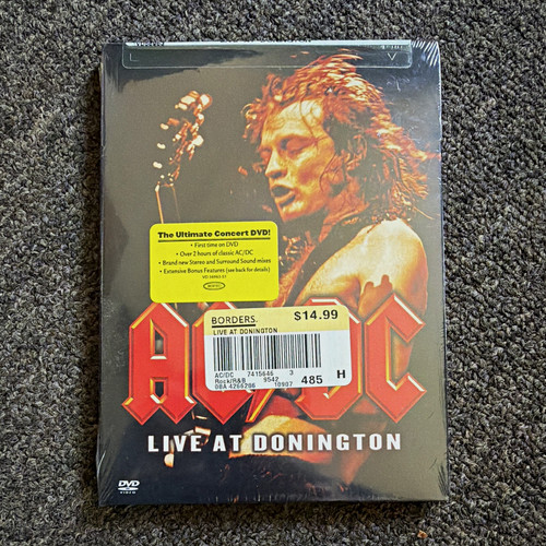 Live at donington - ac/dc:, (dvd)